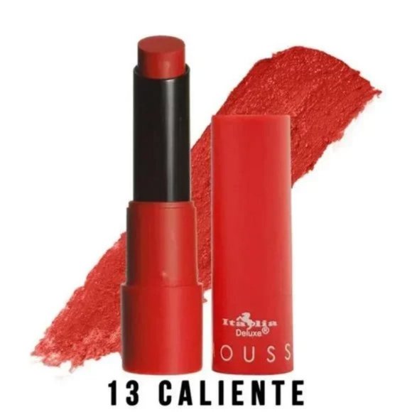 NEW Italia Deluxe Musse Matte Lipstick - 13 Caliente - Picture 4 of 5